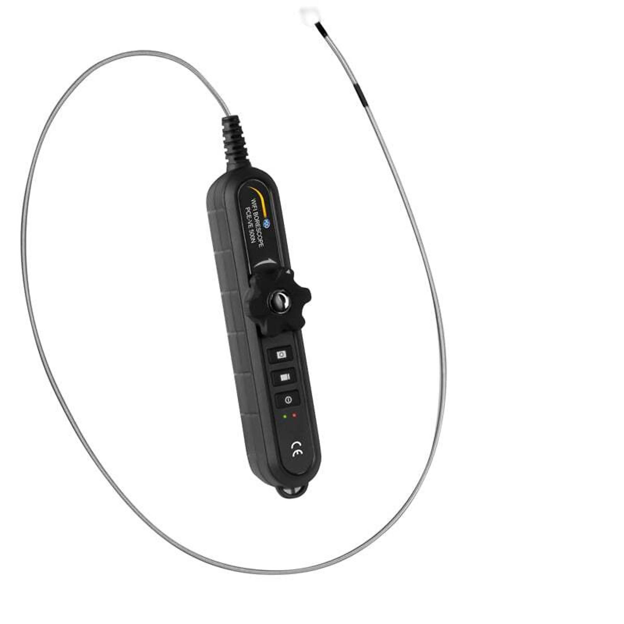 PCE WiFi Industrial Borescope — Connects to Android/iOS, Robust Construction, Model# PCE-VE 500N